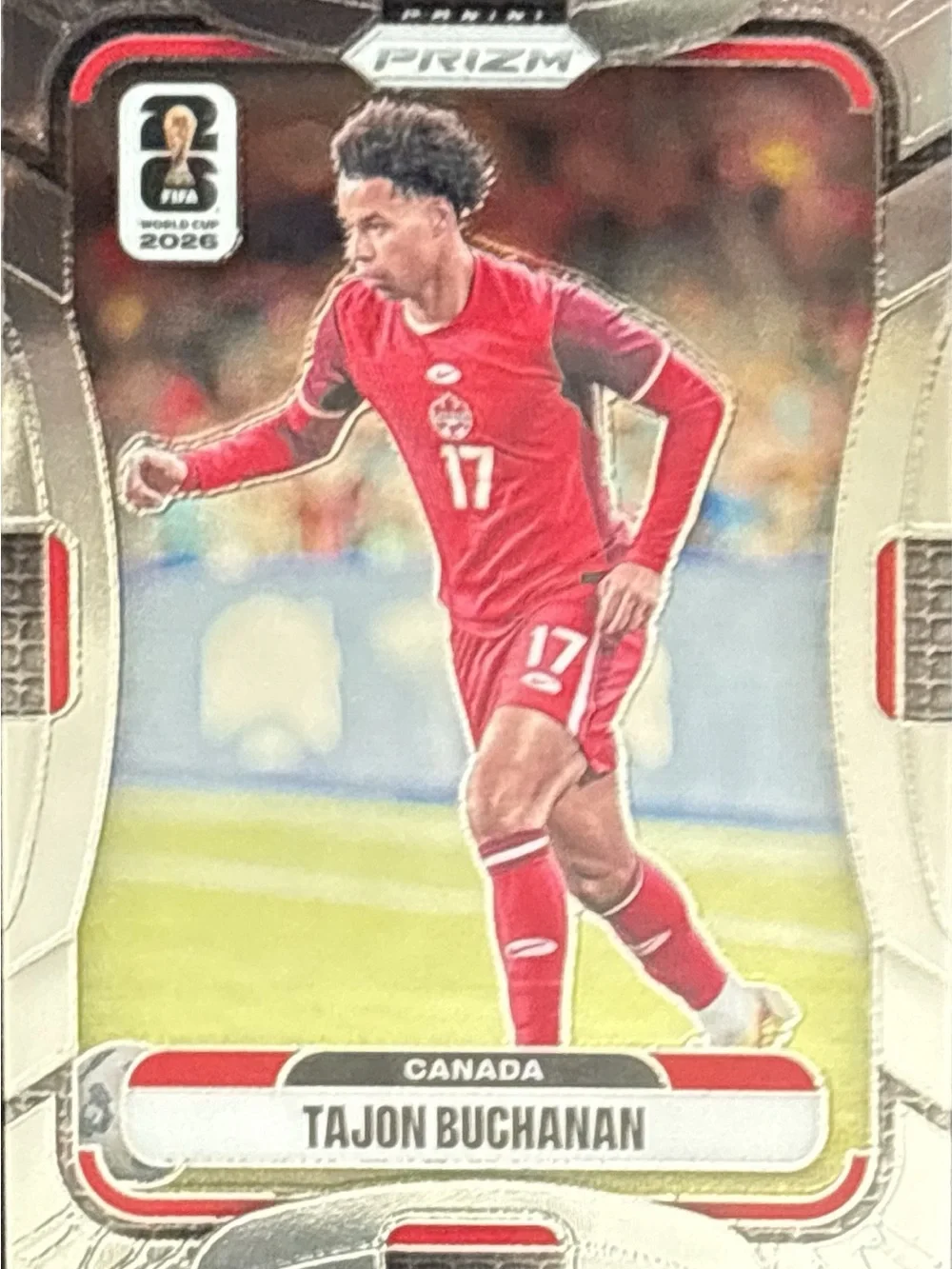 Panini Prizm Tajon Buchanan Canada Soccer Card